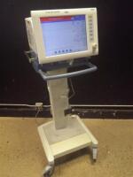 DRAGER EVITA XL VENTILATOR WITH NEOFLOW ON ROLLING STAND