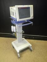 DRAGER EVITA XL VENTILATOR WITH NEOFLOW ON ROLLING STAND