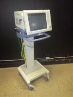 DRAGER EVITA XL VENTILATOR WITH NEOFLOW ON ROLLING STAND