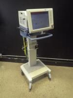 DRAGER EVITA XL VENTILATOR WITH NEOFLOW ON ROLLING STAND