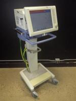 DRAGER EVITA XL VENTILATOR WITH NEOFLOW ON ROLLING STAND