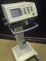 DRAGER EVITA 2 DURA VENTILATOR ON ROLLING STAND