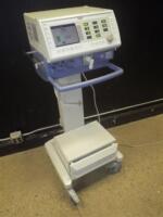 DRAGER EVITA 2 DURA VENTILATOR ON ROLLING STAND