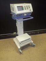 DRAGER EVITA 2 DURA VENTILATOR ON ROLLING STAND