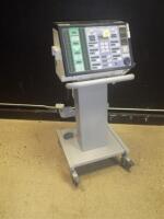 NELLCOR PURITAN BENNETT 760 VENTILATOR ON ROLLING STAND