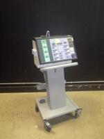 NELLCOR PURITAN BENNETT 760 VENTILATOR ON ROLLING STAND