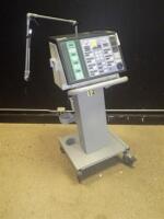 NELLCOR PURITAN BENNETT 760 VENTILATOR ON ROLLING STAND