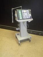 NELLCOR PURITAN BENNETT 760 VENTILATOR ON ROLLING STAND