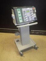 NELLCOR PURITAN BENNETT 760 VENTILATOR ON ROLLING STAND