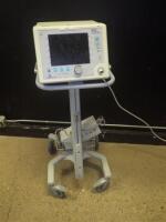 RESPIRONICS, INC. BIPAP VISION VENTILATOR ON ROLLING STAND