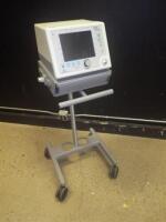 RESPIRONICS, INC. BIPAP VISION VENTILATOR ON ROLLING STAND