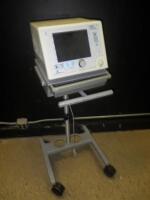 RESPIRONICS, INC. BIPAP VISION VENTILATOR ON ROLLING STAND