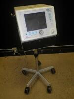 RESPIRONICS, INC. BIPAP VISION VENTILATOR ON ROLLING STAND