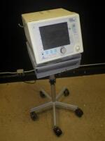 RESPIRONICS, INC. BIPAP VISION VENTILATOR ON ROLLING STAND