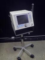 RESPIRONICS, INC. BIPAP VISION VENTILATOR ON ROLLING STAND