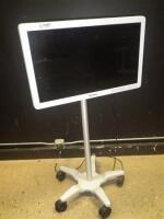 PANASONIC MONITOR ON ROLLING STAND