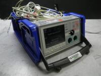 ZOLL E-SERIES BIPHASIC DEFIB WITH PACING, 3 LEAD ECG, CO2, SPO2, NIBP, ANALYZE