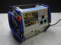 ZOLL M-SERIES BIPHASIC DEFIB WITH PACING, 3 LEAD ECG, CO2, SPO2, NIBP, ANALYZE (DAMAGE)