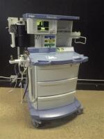 DRAGER FABIUS GS ANESTHESIA MACHINE WITH (VOLUME CONTROL, PRESSURE CONTROL, PRESSURE SUPPORT, MAN SPONT)