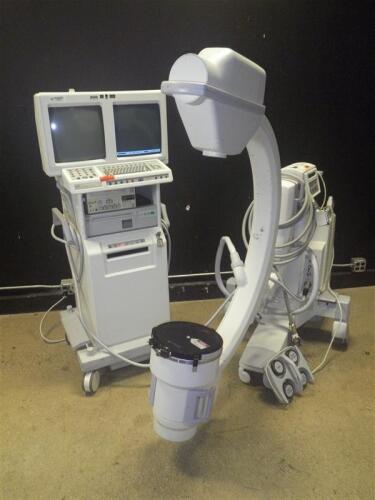 OEC SERIES 9600 C-ARM SYSTEM WITH DUAL MONITOR WORKSTATION