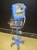 GE DINAMAP PRO 300 PATIENT MONITOR ON ROLLING STAND