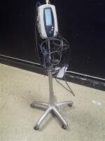 WELCH ALLYN SPOT VITAL SIGNS MONITOR ON ROLLING STAND