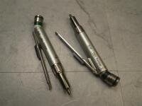 LOT OF HALL MICRO 100 DRILLS