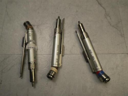 LOT OF HALL MICRO 100 DRILLS