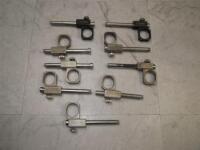 LOT OF CONMED LINVATEC CURVED GRASPER HANDLES