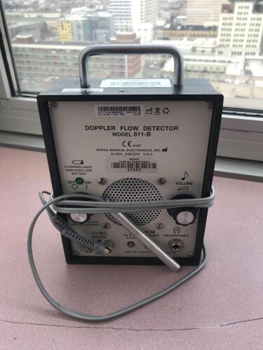 PARKS MEDICAL 811-B ULTRASONIC FLOW DETECTOR W/ DOPPLER