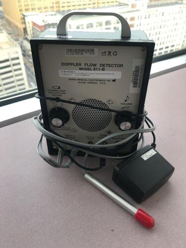 PARKS MEDICAL 811-B ULTRASONIC FLOW DETECTOR W/ DOPPLER