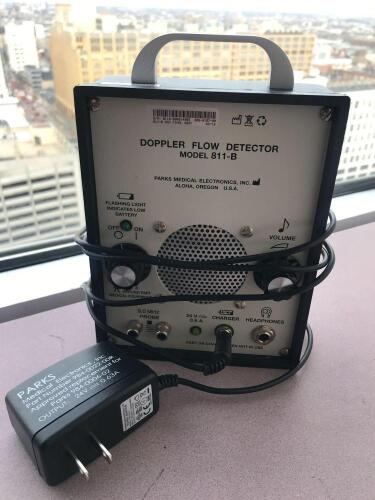 PARKS MEDICAL 811-B ULTRASONIC FLOW DETECTOR W/ DOPPLER