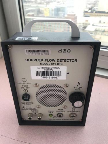 PARKS MEDICAL 811-B ULTRASONIC FLOW DETECTOR W/ DOPPLER