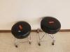 PEDIGO LOT OF 2 ROLLING EXAM STOOLS