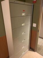 HON 6 DRAWER FILE CABINET