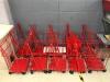 LOT OF 10 SHARPS CONTAINER CARTS