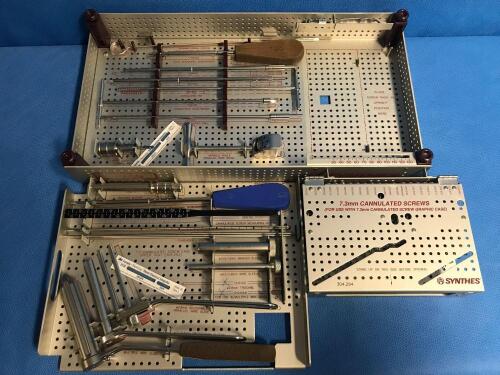 SYNTHES 7.3 CANNULATED SCREW SET