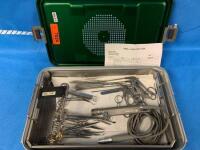 ARTHRO/ORTHO SMALL JOINT INSTRUMENT SET WITH LINVATEC APEX C9840 SHAVER