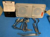 VAGINAL HYSTERECTOMY RETRACTOR SET