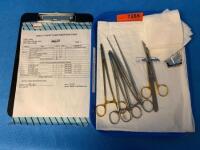 ADULT CHEST TUBE INSERTION TRAY