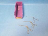 LOT OF 3 AESCULAP, JARIT WEIL-BLAKESLY NASAL FORCEPS