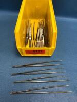 LOT OF 7 1/2" FINE DEBAKEY FORCEPS