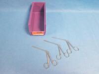 LOT OF 3 STRAIGHT SIZE 0,1 AND 2 WEIL-BLAKESLY NASAL FORCEPS