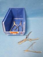 LOT OF 4 CODMAN AND JARIT ORTHOPAEDIC BONE RONGEURS