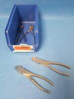 LOT OF 4 RICHARDS 21-0272 WIRE/PIN CUTTERS