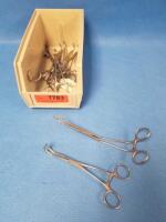 LOT OF AORTIC CLAMP FORCEPS