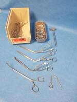 LOT OF MAGILL INTUBATION FORCEPS