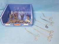 LOT OF 20 ABDOMINAL AORTIC CLAMPS