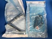 STORZ 8587A LARYNGOSCOPE WITH 497AC PROXIMAL ILLUMINATOR AND 8580H HANDLE