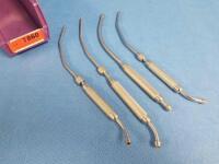 LOT OF 4 ASSORTED LONG SUCTION TUBES